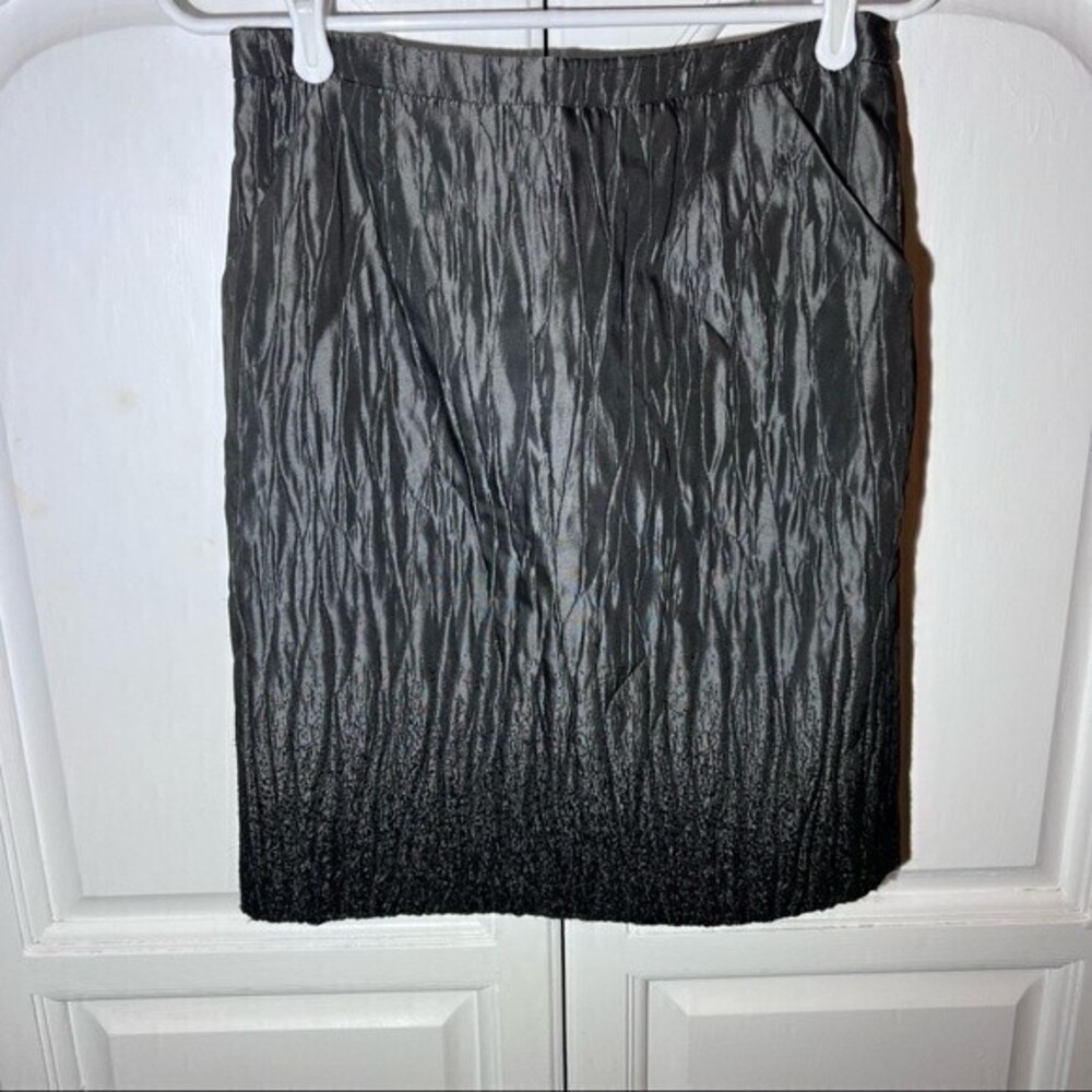 BcbgMaxazria Women’s Skirt with‎ Pockets, Size 2, Gray Black *